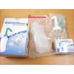 Bộ bình rửa mũi Waterpulse và 15 gói muối - Chính hãng