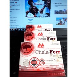 Chela Ferr bổ máu - không gây táo bón