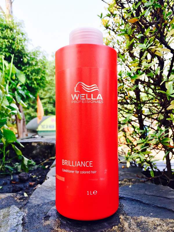 Dầu xả chăm sóc tóc nhuộm Wella Brilliance - 1000ml
