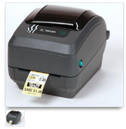 Máy in mã vạch Zebra GK420D (GK-420D)