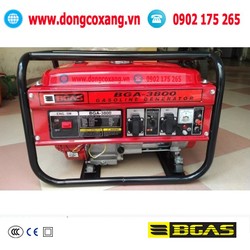 Máy phát điện chạy xăng Bgas BGA3800