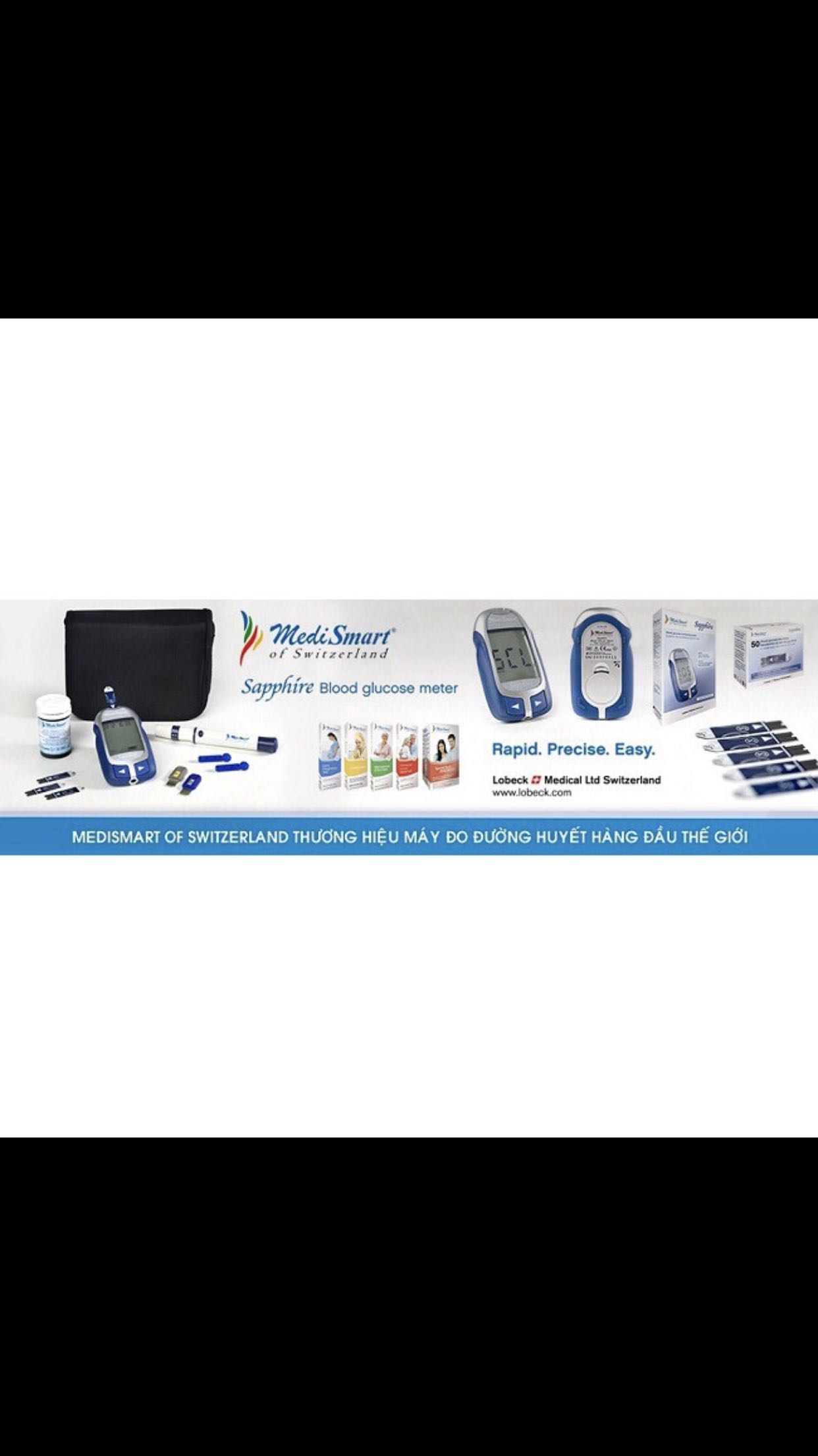 Máy đo đường huyết Medismart Sapphire