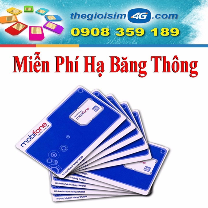 SIM 4G MOBIFONE TẶNG 150GB/THÁNG - TGS4G-150GB - 59K/Sim - 1