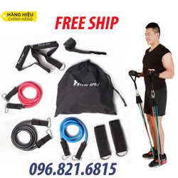 bộ 5 dây lò xo tập bụng - dụng cụ tập cơ tay bộ 5 dây lò xo tập bụng - dụng cụ tập cơ tay