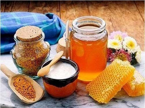 1Lít Mật ong HOA NHÃN + 500g Phấn hoa XUYẾN CHI 1