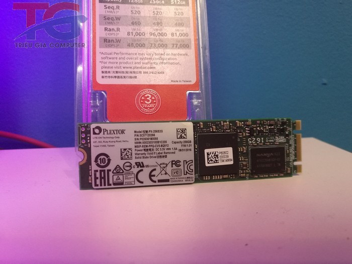 Ổ cứng SSD Plextor PX-256S3G 256GB