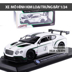 Xe mô hình Bentley GT3 1:24