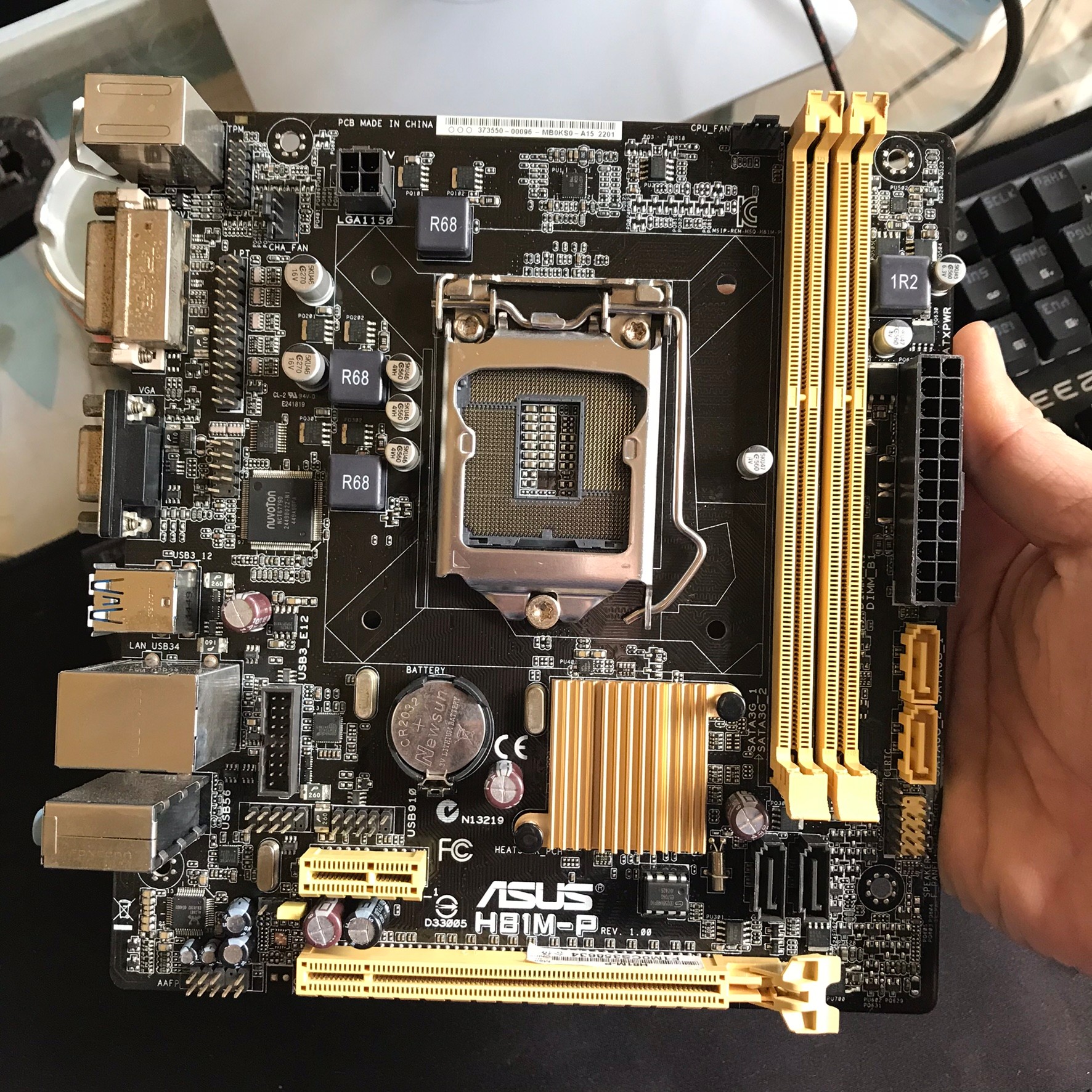 Mainboard Asus H81M-P (Chipset Intel H81/ Socket LGA1150/ VGA onboard ...