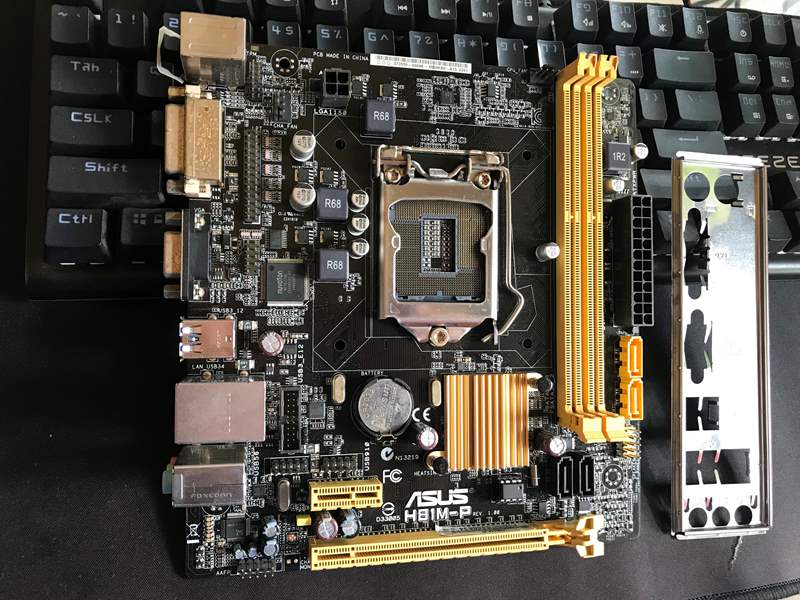 Mainboard Asus H81M-P (Chipset Intel H81/ Socket LGA1150/ VGA onboard ...