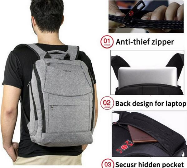 Balo Laptop Tigernu 3169