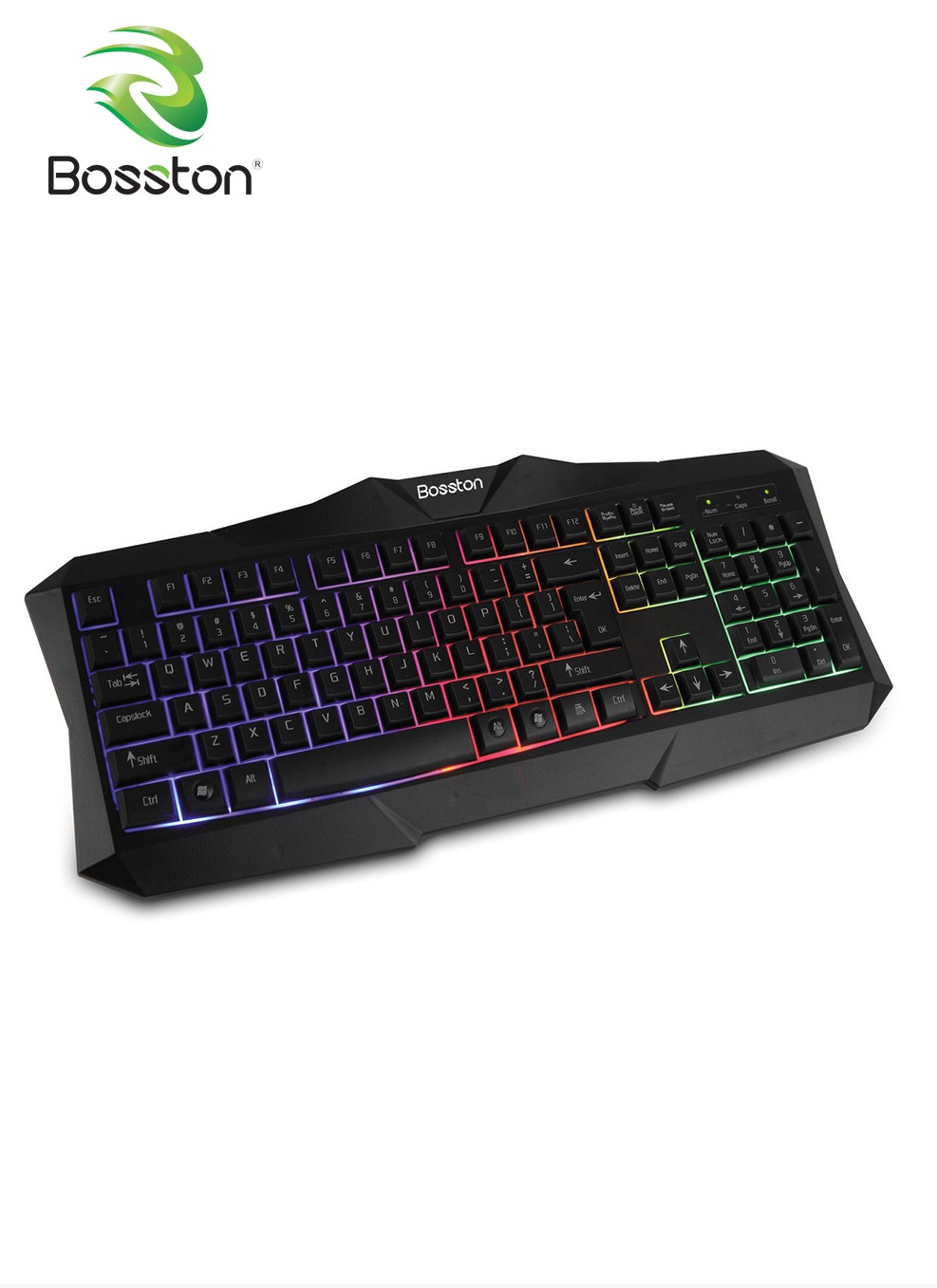 Bàn phím Led 7 Bosston X19 (Mã SP: bàn phím x19)