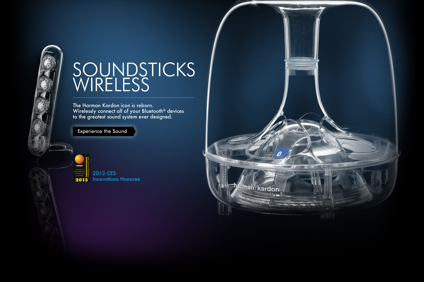 Loa Harman Kardon SoundSticks Wireless Bluetooth (Mã SP: Kardon SoundSticks)