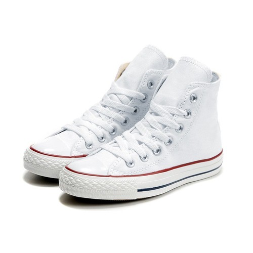 Giày Sneaker Nữ Cổ Cao Màu Trắng