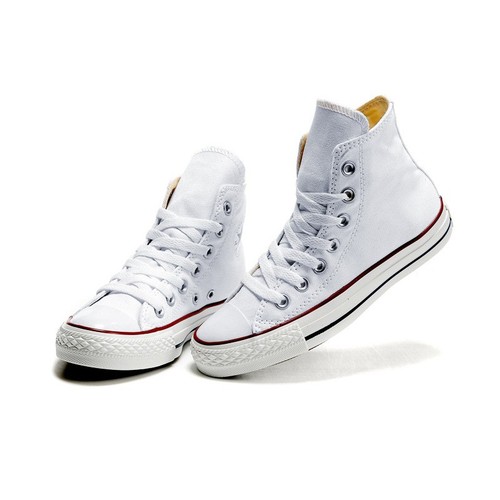 Giày Sneaker Nữ Cổ Cao Màu Trắng