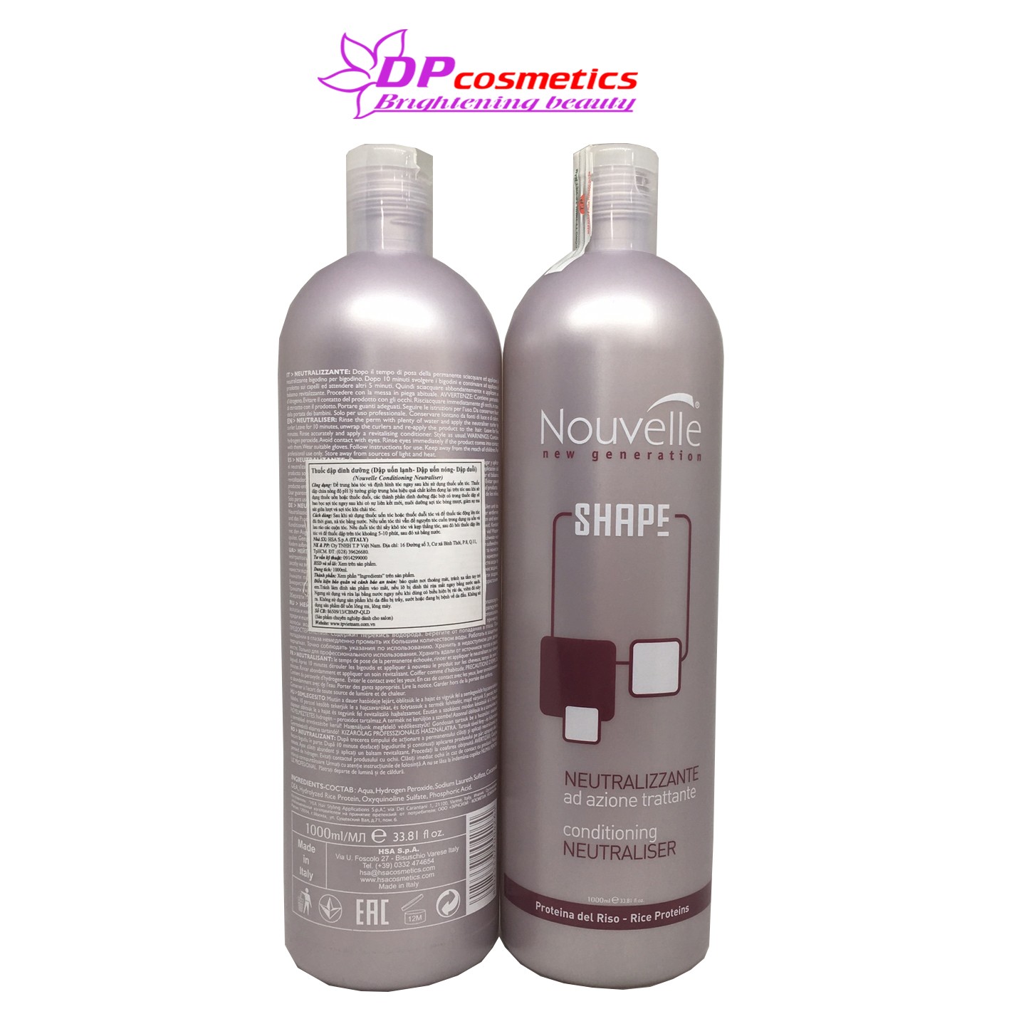 Dập đa năng + Nouvelle Conditioning Neutraliser - 1000ml