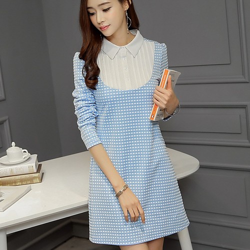 4253023 , 10431112 , 15_10431112 , 179000 , DAM-SUONG-CARO-CO-SO-MI-15_10431112 , sendo.vn , ĐẦM SUÔNG CARO CỔ SƠ MI ĐẦM SUÔNG CARO CỔ SƠ MI