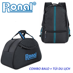 Combo Balo , Túi Du Lịch Ronal CB02