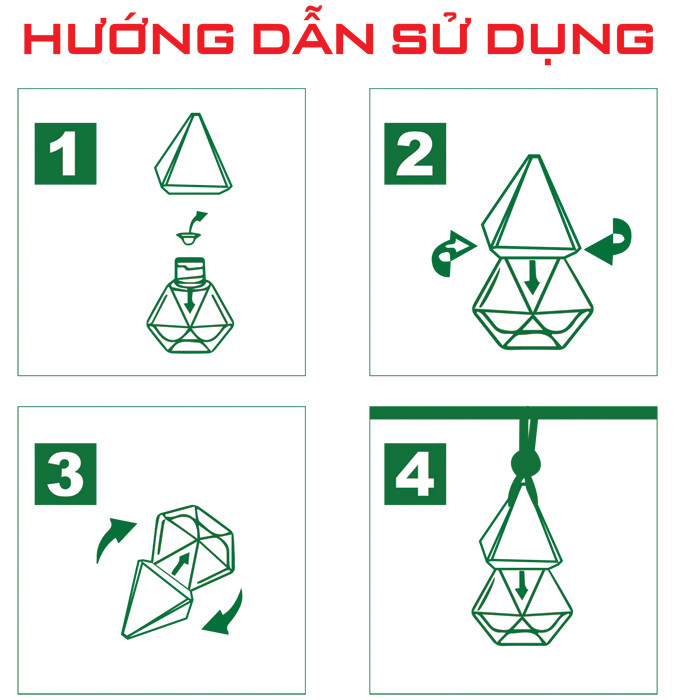 Tinh dầu treo xe hương cà phê 3
