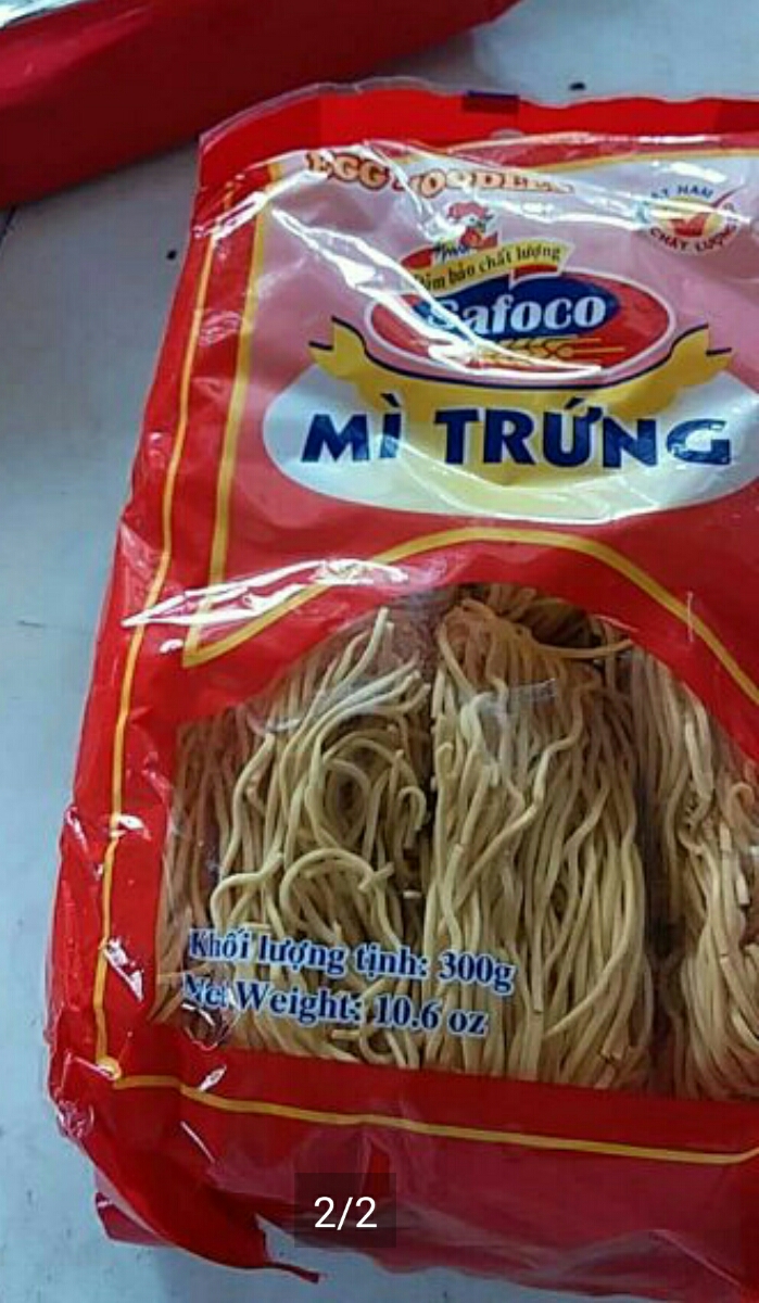 Mì trứng safoco 300gram