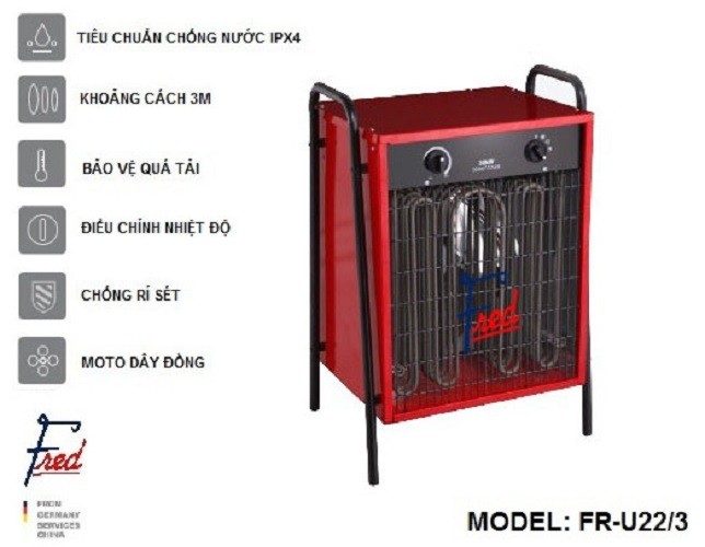 Quạt sấy FRED FR-U22/3