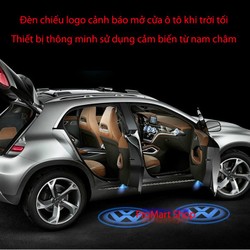 Đèn led chiếu LOGO gắn cánh cửa ô tô các hãng xe