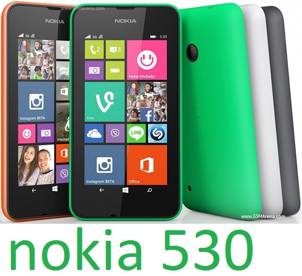 Điện thoại Nokia Lumia 530 - 4GB, 2 sim