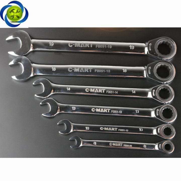 Cờ lê vòng miệng tự động C-mart F0051-17 17mm 8