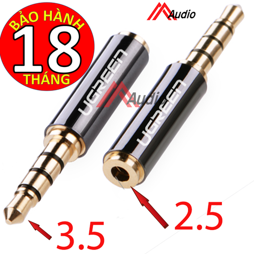 24213395 , 10673554 , 15_10673554 , 69000 , Jack-chuyen-2.5mm-sang-3.5mm-ugreen-chinh-hang-15_10673554 , sendo.vn , Jack chuyển 2.5mm sang 3.5mm ugreen chính hãng Jack chuyển 2.5mm sang 3.5mm ugreen chính hãng