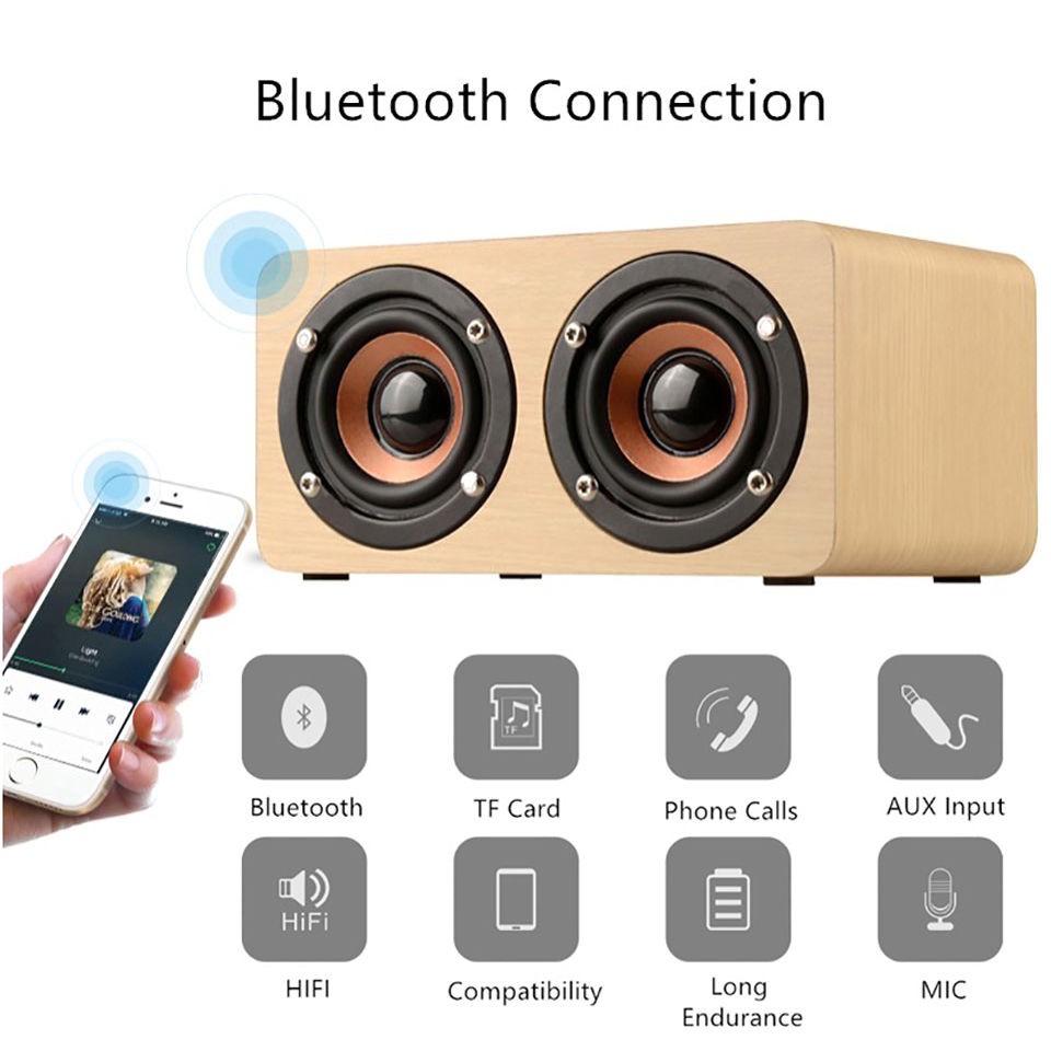 Loa Bluetooth HIFI Super Bass Stereo speaker PKCB-G4