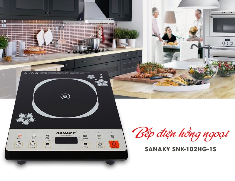 Bếp hồng ngoại Sanaky SNK-102HG