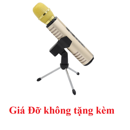 Micro kèm loa Bluetooth Karaoke nhập khẩu PKCB K6 cắm thẻ nhớ PF14 12