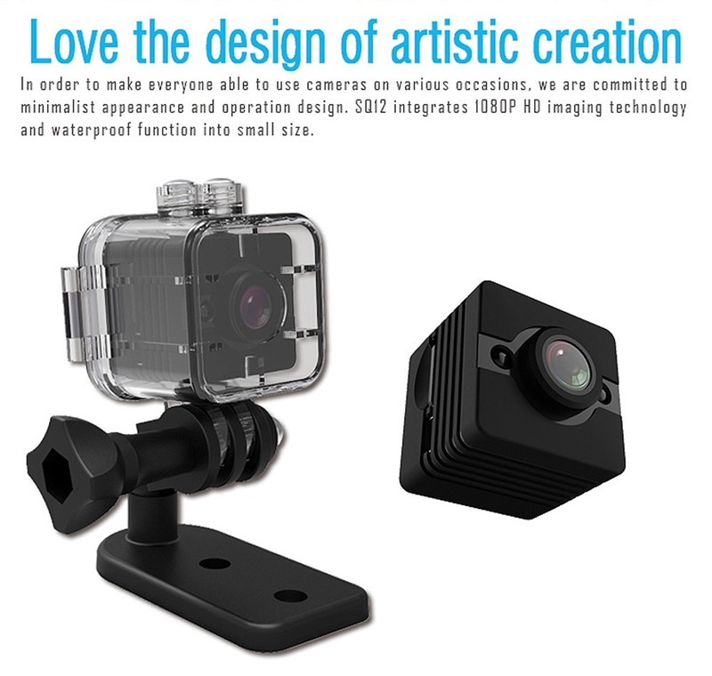 Camera Hành Trình Xe Máy SQ12 Siêu Nét Siêu Tí Hon 5