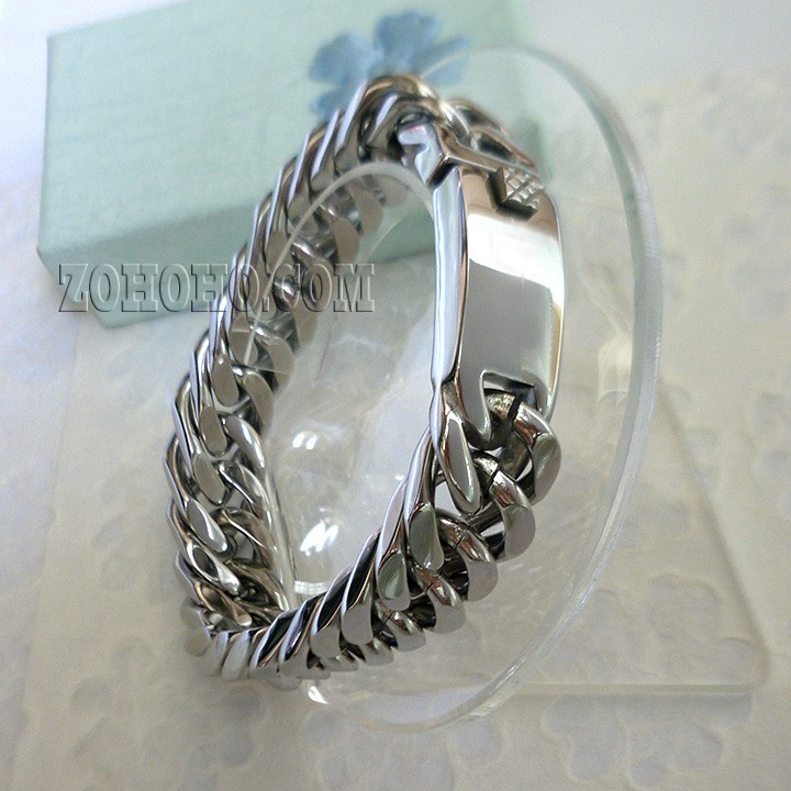 Lắc đeo tay inox dành cho nam. - 6