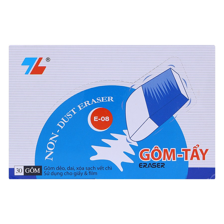 Gôm Thiên Long E-08