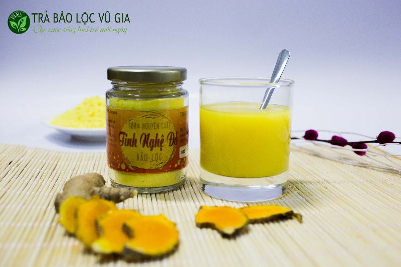Tinh Bột Nghệ Đỏ Nguyên Chất 100g - Vũ Gia (Mã SP: TNDO100)