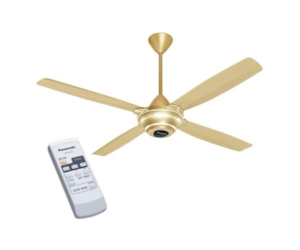Quạt trần Pana F-56MZG-S(bạc) (Mã SP: Pana F-56MZG-GO)