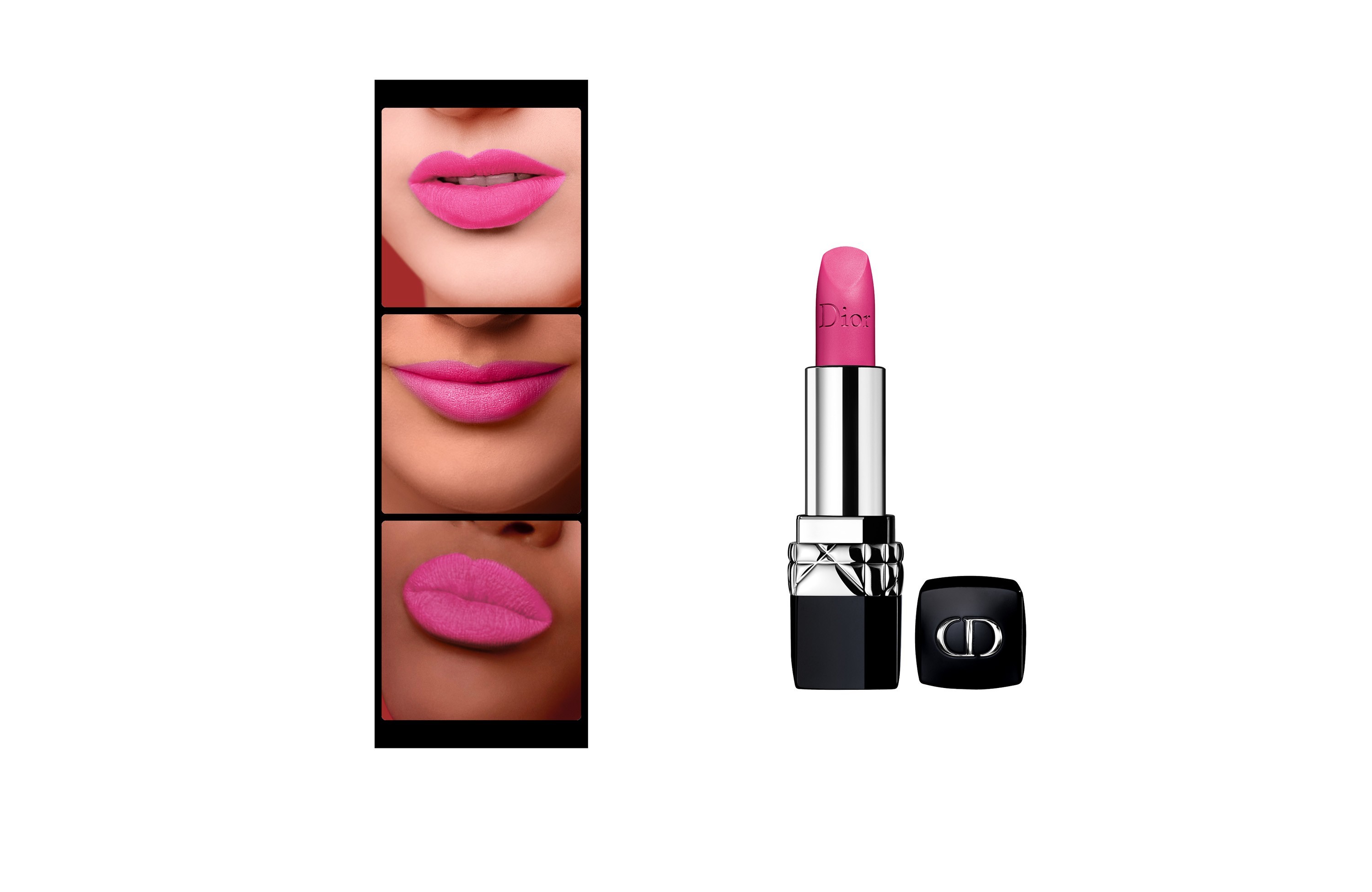 Son Dior Rouge 787 Exuberant Matte Màu Hồng Tím fullbox