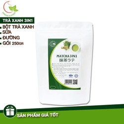Bột trà xanh sữa 3in1 GreenD Food 250g