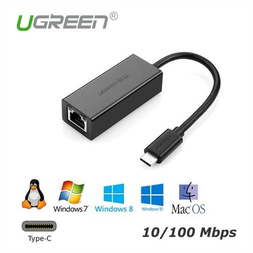 CÁP USB 3.1 TYPE C TO LAN UGREEN 30287