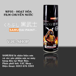 Chai sơn xịt sơn xe máy Samurai CHẤT HOẠT HÓA FILM CHUYỂN NƯỚC wf05 [ĐƯỢC KIỂM HÀNG] 10879839