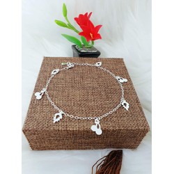 Lắc chân bạc nữ 925