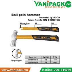 BÚA ĐẦU TRÒN INGCO HBPH08024