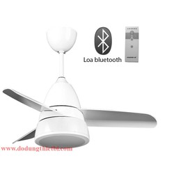 Quạt trần trang trí kiểu châu âu 36yft-dc7055w
