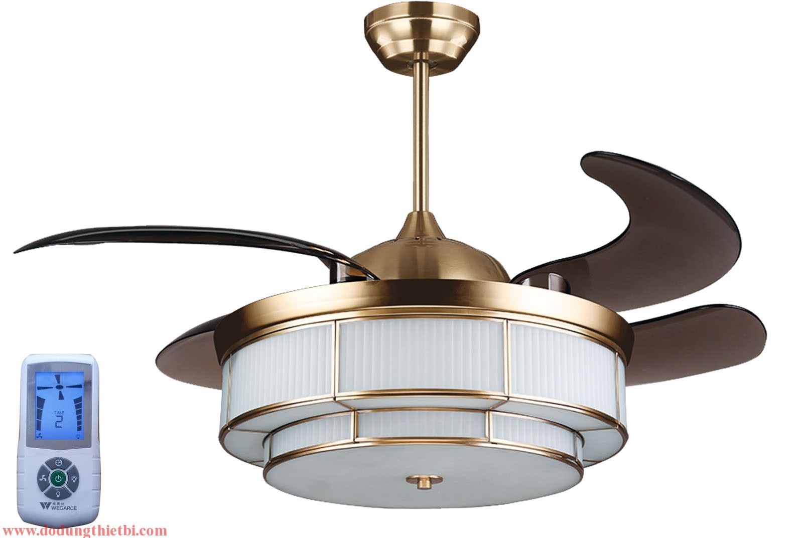QUẠT TRẦN TRANG TRÍ KIỂU CHÂU ÂU 52WG-9083