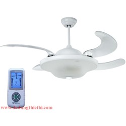 Quạt trần trang trí kiểu châu âu 44wg-9020