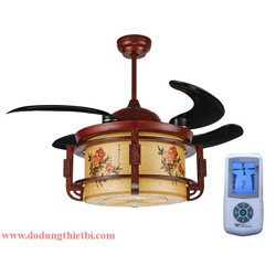 Quạt trần trang trí kiểu châu âu 44wg-9013