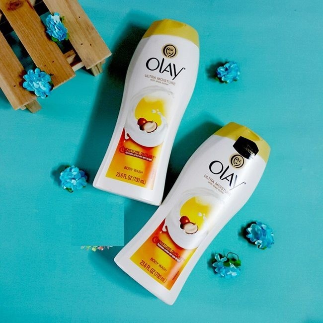Sữa tắm dưỡng ẩm trắng da olay ultra moisture xuất xứ Mỹ 700ml 4