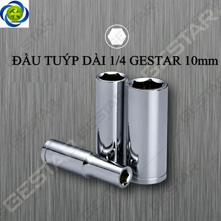 Tuýp dài Gestar 296-140 10mm 1phan 4 6 cạnh 1