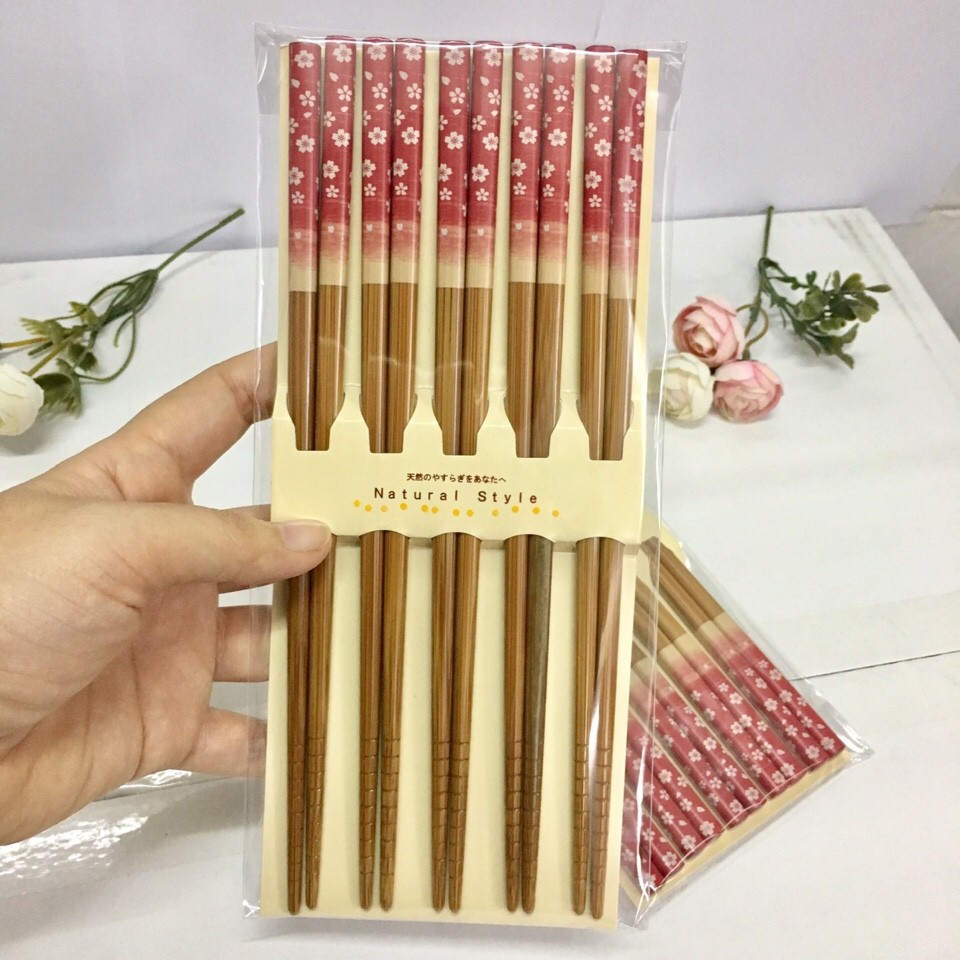 Đũa mẫu hoa đỏ