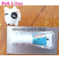 1 tuýp Advocate nhỏ gáy trị giun, ghẻ, ve rận, bọ chét chó từ 4 – 10kg – BA406OTAA6RBAQVNAMZ-12419415